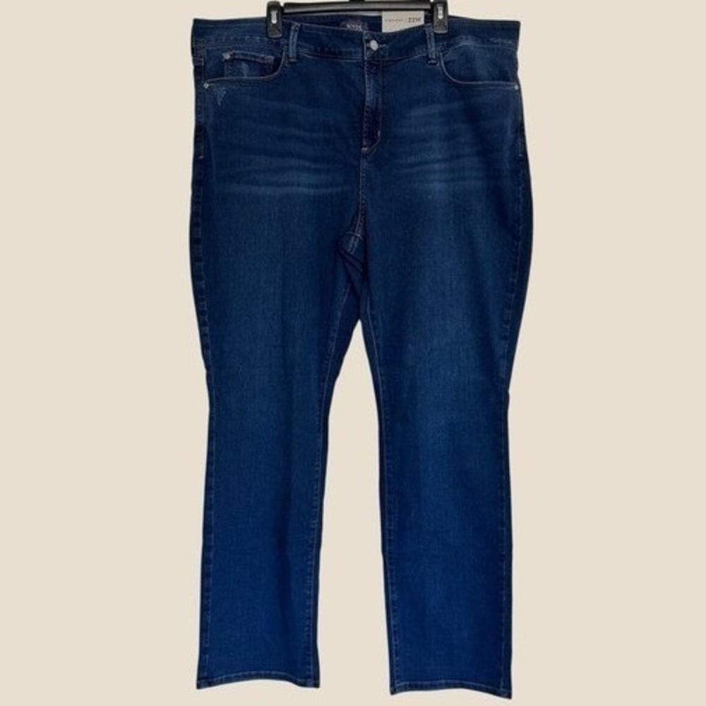 NYDJ New 22W Marilyn Straight Leg Jeans Slimming Stretch